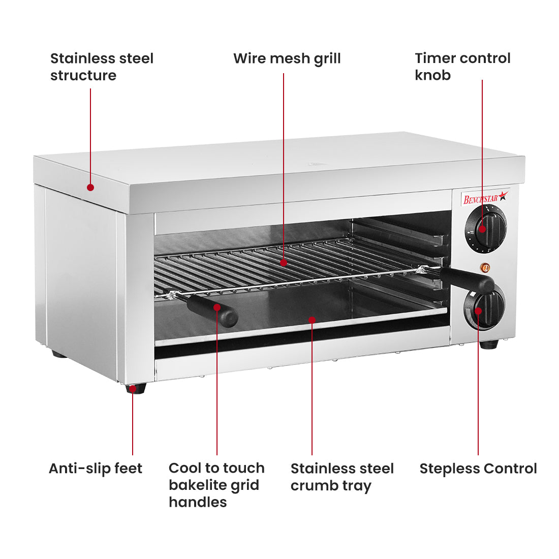 AT-936E Toaster / Griller / Salamander