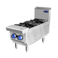 OPEN 2 BURNER COOK TOPS LPG AT80G2B-C-LPG