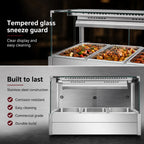 Bonvue Square Countertop Wet and Dry Bain Marie - BM11SC