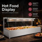 Bonvue Angled Countertop Wet and Dry Bain Marie BM17TC