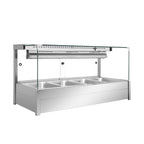 Bonvue Square Countertop Wet and Dry Bain Marie - BM14SC