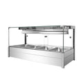 Bonvue Square Countertop Wet and Dry Bain Marie - BM14SC