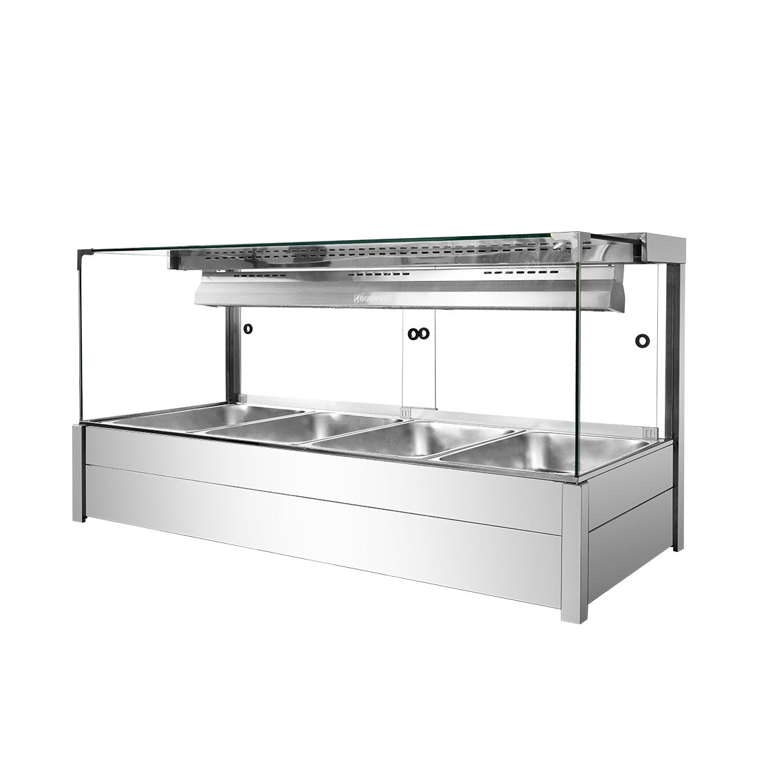 Bonvue Square Countertop Wet and Dry Bain Marie - BM14SC
