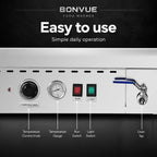 Bonvue Square Countertop Wet and Dry Bain Marie - BM14SC