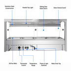 Bonvue Angled Countertop Wet and Dry Bain Marie BM14TC