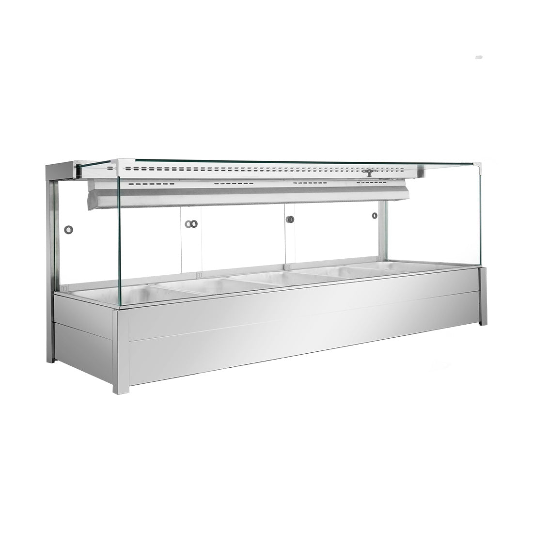 Bonvue Square Countertop Wet and Dry Bain Marie - BM17SC