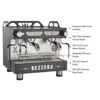 Bezzera Otto DE Auto-Foamer Espresso Machine - BZOTTOCDEAF2B