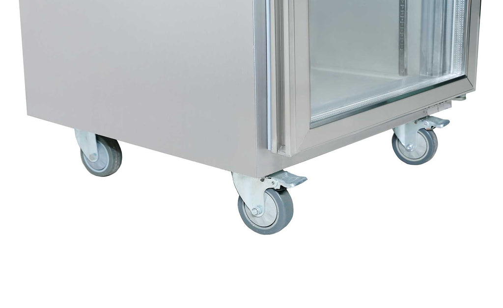 Thermaster Single Door Upright Display Fridge - SUCG500