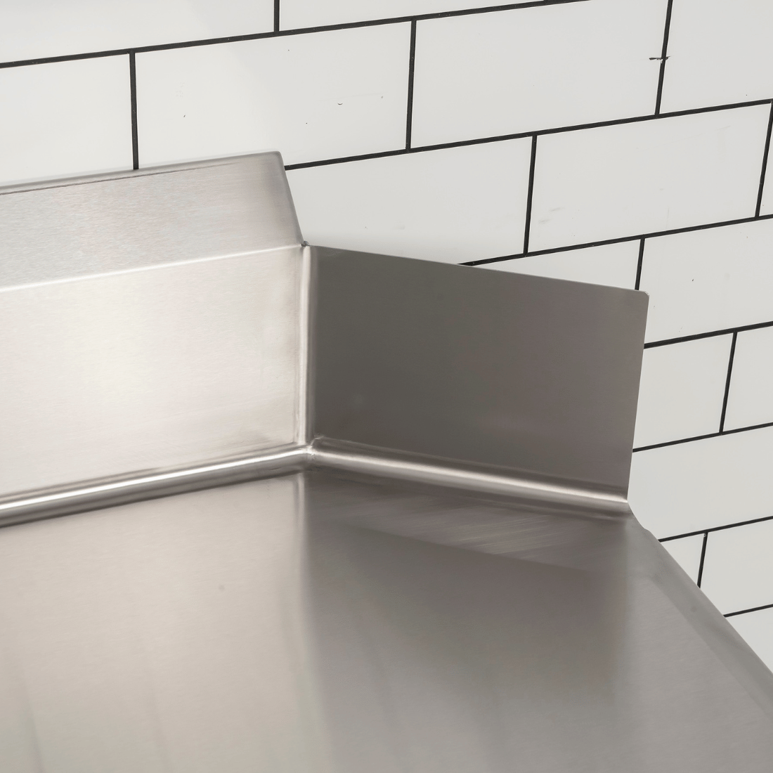 Modular System Clean Dish Table with Splashback CDT-900R
