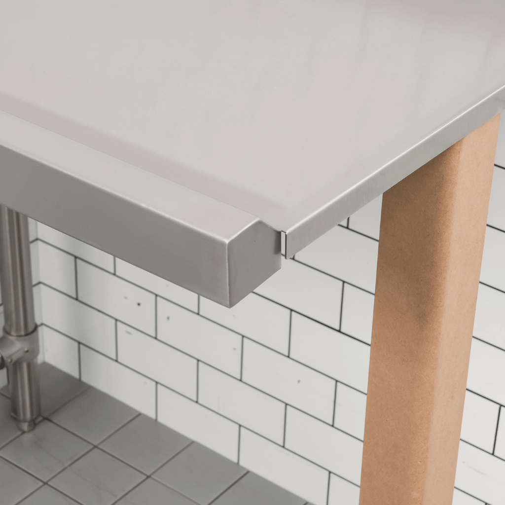 Modular System Clean Dish Table with Splashback CDT-600R