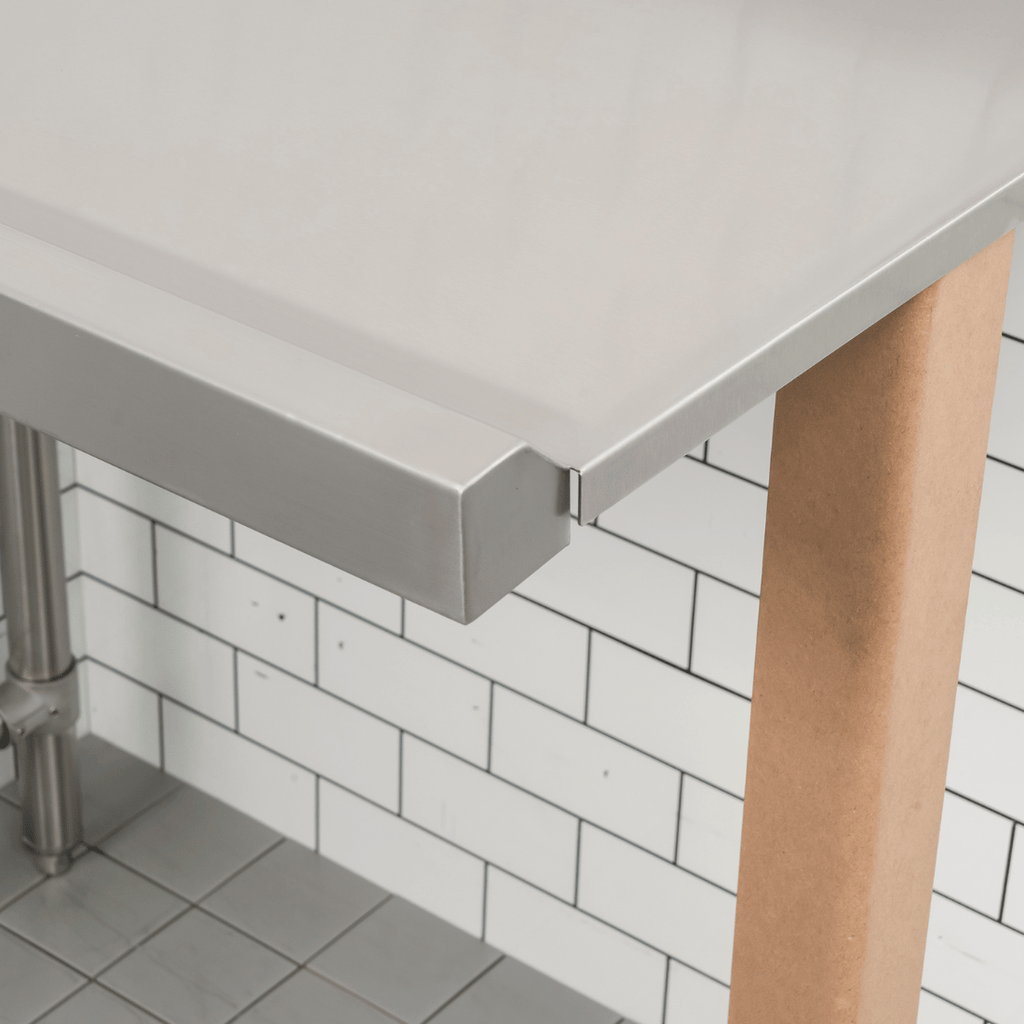 Modular System Clean Dish Table with Splashback CDT-1200R