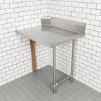 Modular System Clean Dish Table with Splashback CDT-900L