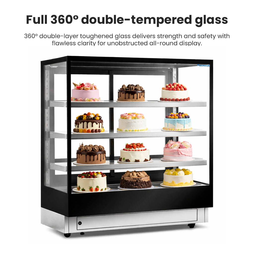 Bonvue Elite Cold Displays with 3 shelves - CL1200-3S 