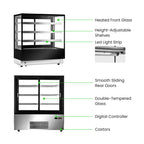 Bonvue Elite Cold Displays with 3 shelves - CL1200-3S 