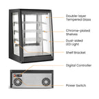 Bonvue Chilled Angled Counter-Top Food Display - CTA-146
