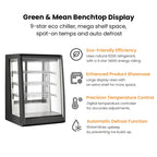 Bonvue Chilled Angled Counter-Top Food Display - CTA-146