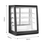 Bonvue Chilled Angled Counter-Top Food Display - CTA-196