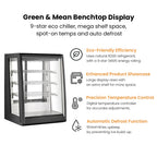 Bonvue Chilled Angled Counter-Top Food Display - CTA-246