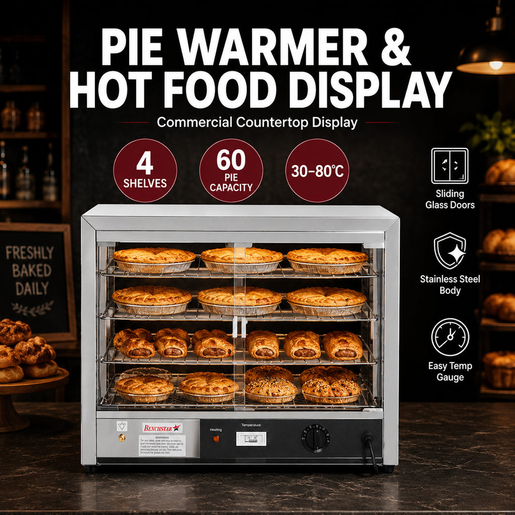 Benchstar Pie Warmer & Hot Food Display - DH-580E