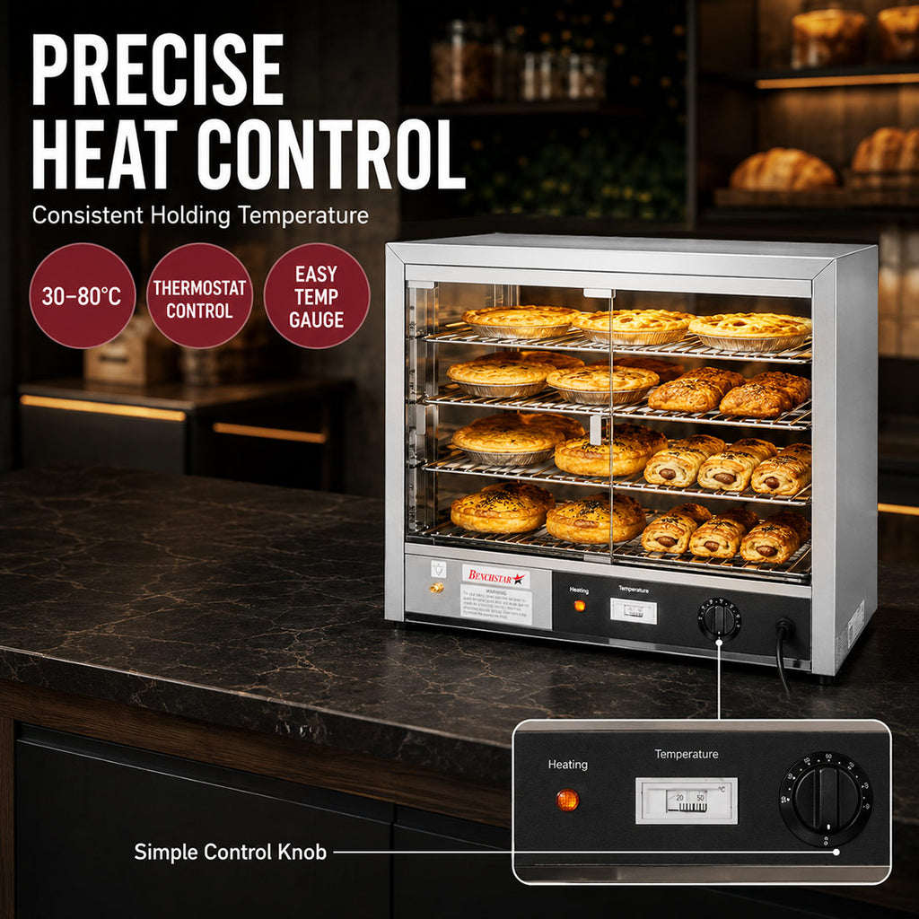 Benchstar Pie Warmer & Hot Food Display - DH-580E