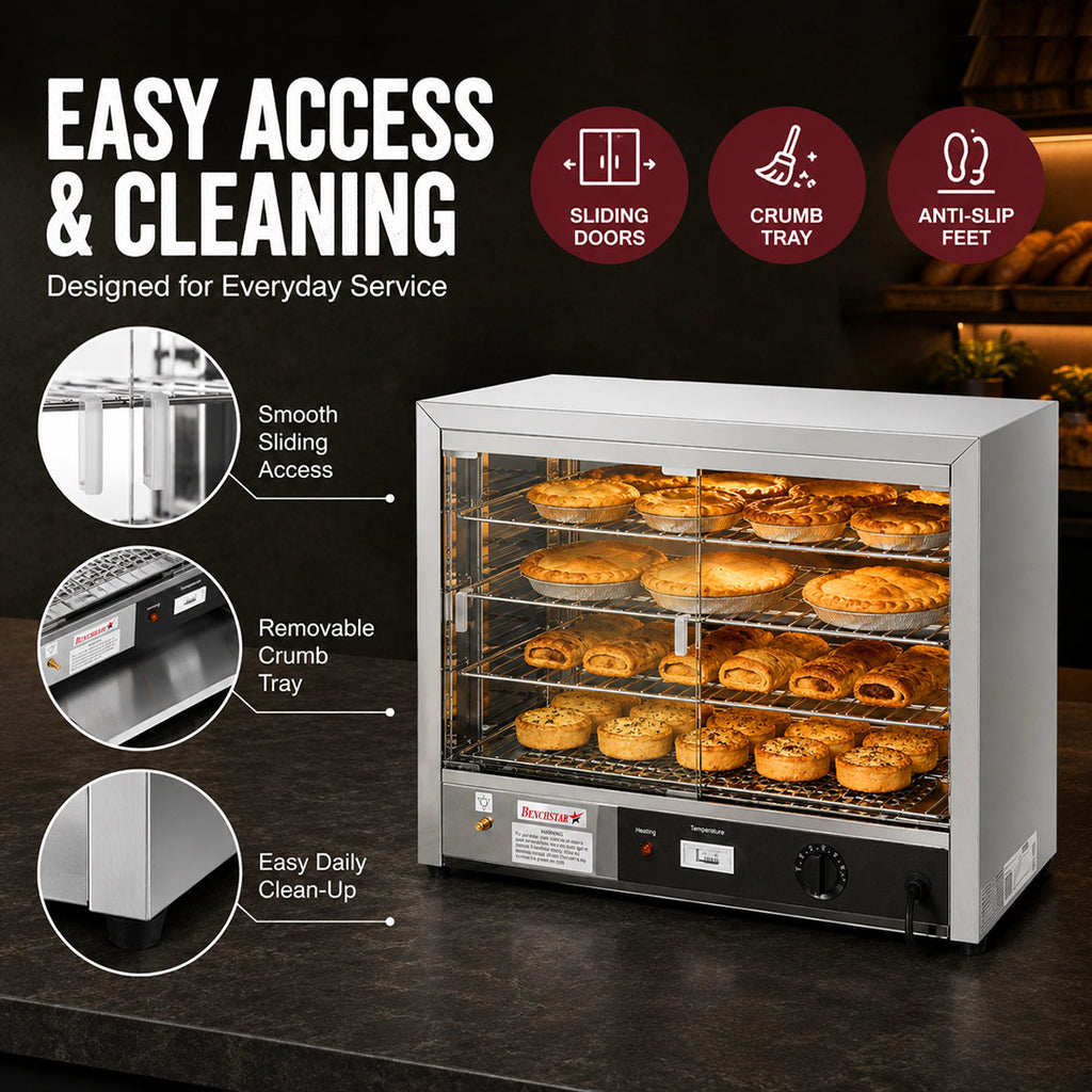 Benchstar Pie Warmer & Hot Food Display - DH-805E