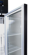 Thermaster Double Door Upright Display Fridge (Black) - SUCG1000B