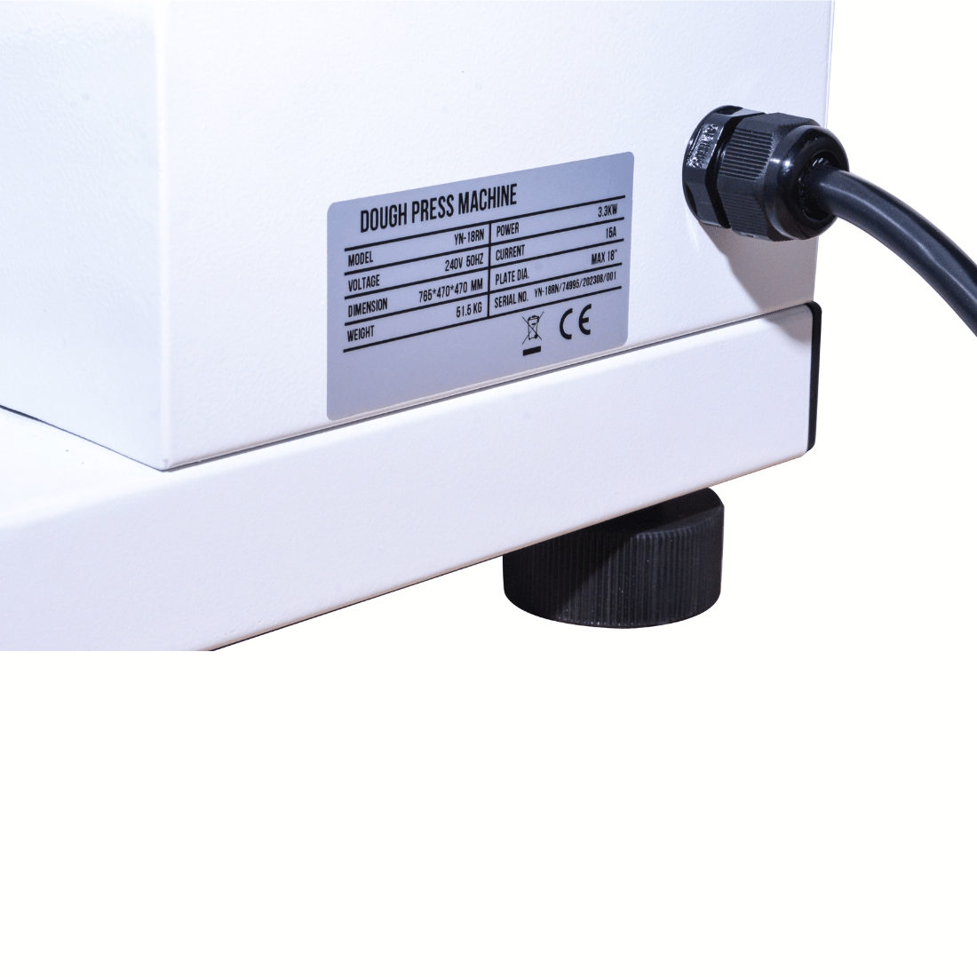 Tyrone Round Dough Press - DP-18S