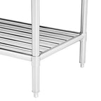 Right Inlet Double Sink Dishwasher Bench - DSBD7-1500R/A