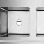 Left Inlet Double Sink Dishwasher Bench DSBD7-1800L/A