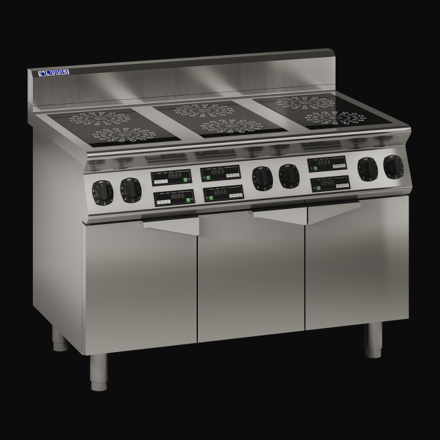 Luus 6 Zone Induction Cooktop - EC7-6B