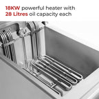 Brenner 28L Oil Capacity Electric Fryer - EF-28LE