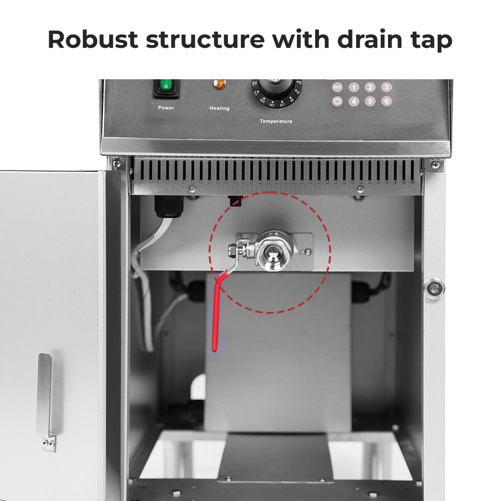 Brenner 28L Oil Capacity Electric Fryer - EF-28LE