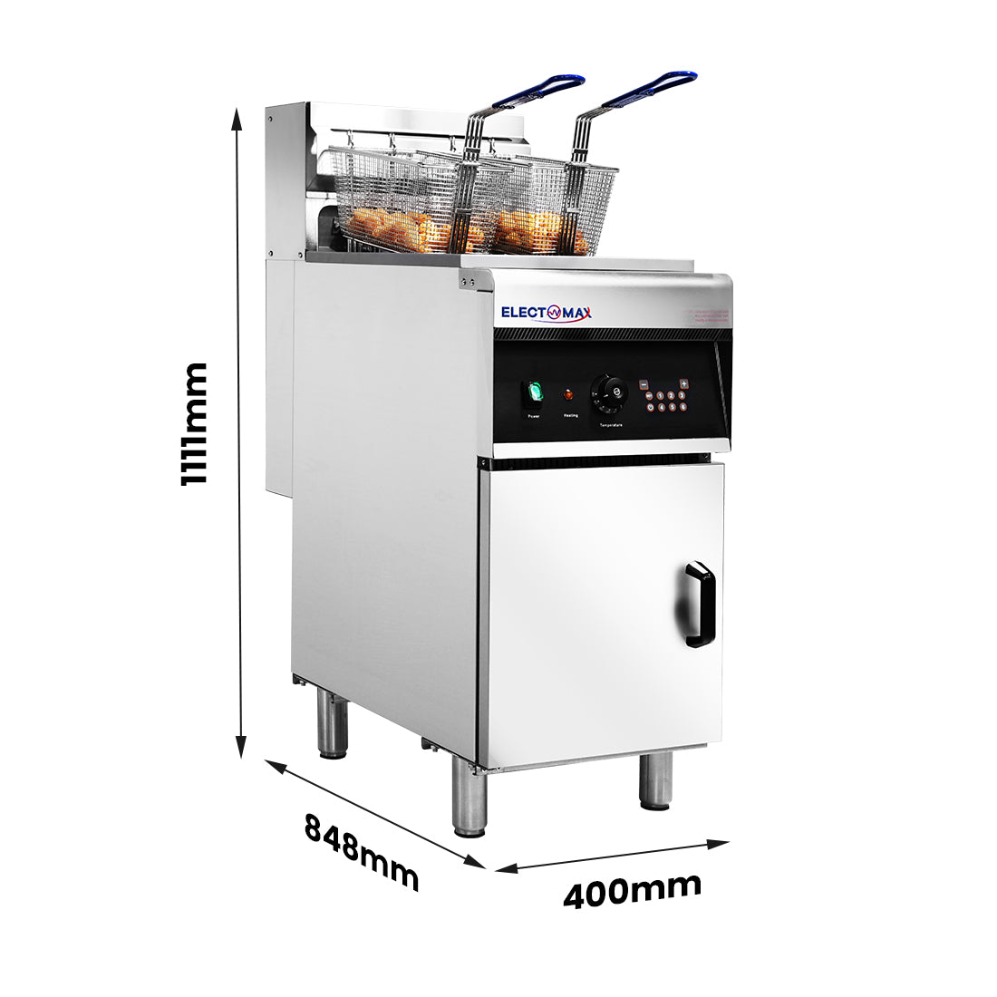 Brenner 28L Oil Capacity Electric Fryer - EF-28LE