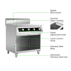 ElectMax 900 Series Induction 4 Burner Cooker with Splashback EIC9-800P