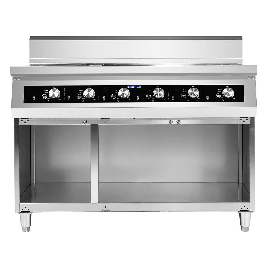 Electmax 700 Series Induction 6-Burner Cooker with Splashback - EIC7-1200P