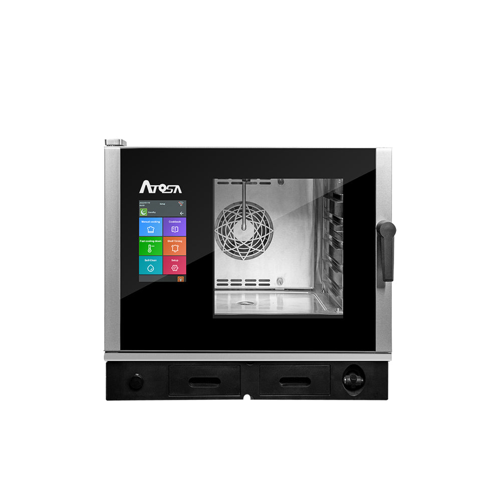 Atosa Electric Combi Oven for Gastronomy Use: 5x GN 1/1 trays