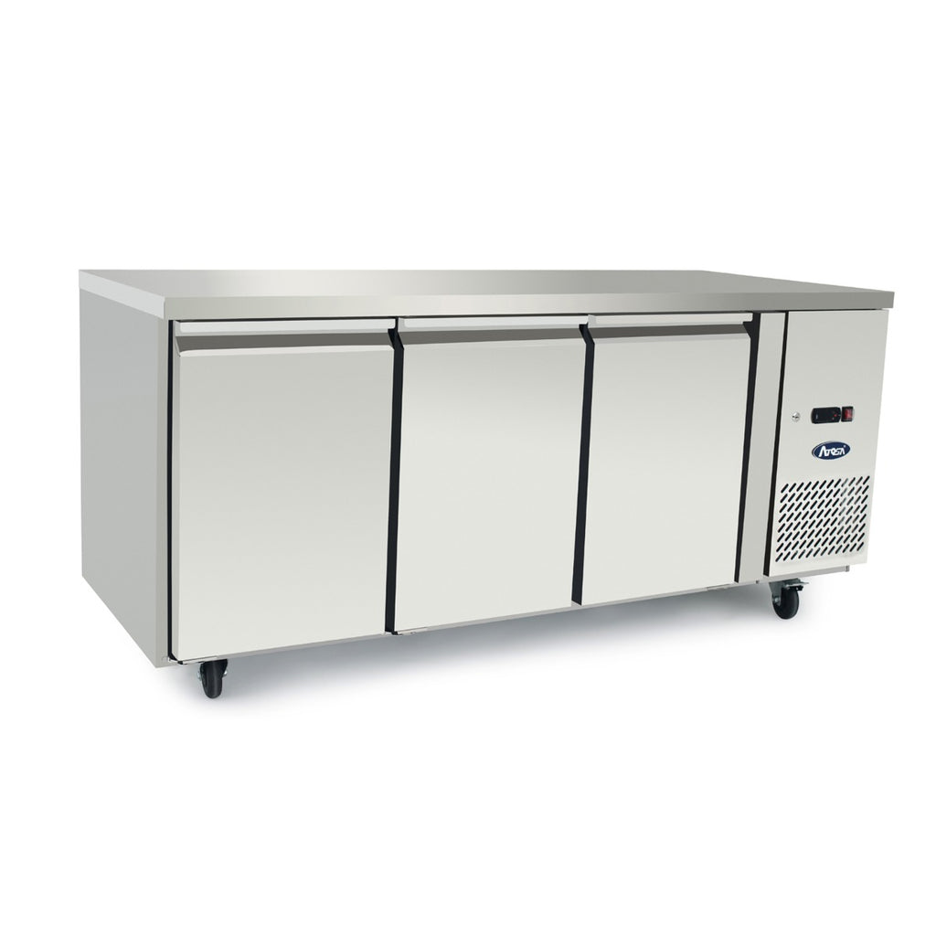 UNDERBENCH THREE DOOR FREEZER TABLE 1795 MM EPF3472