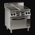 Luus 4 Zone Induction Cooktop with Oven - ER7-4B