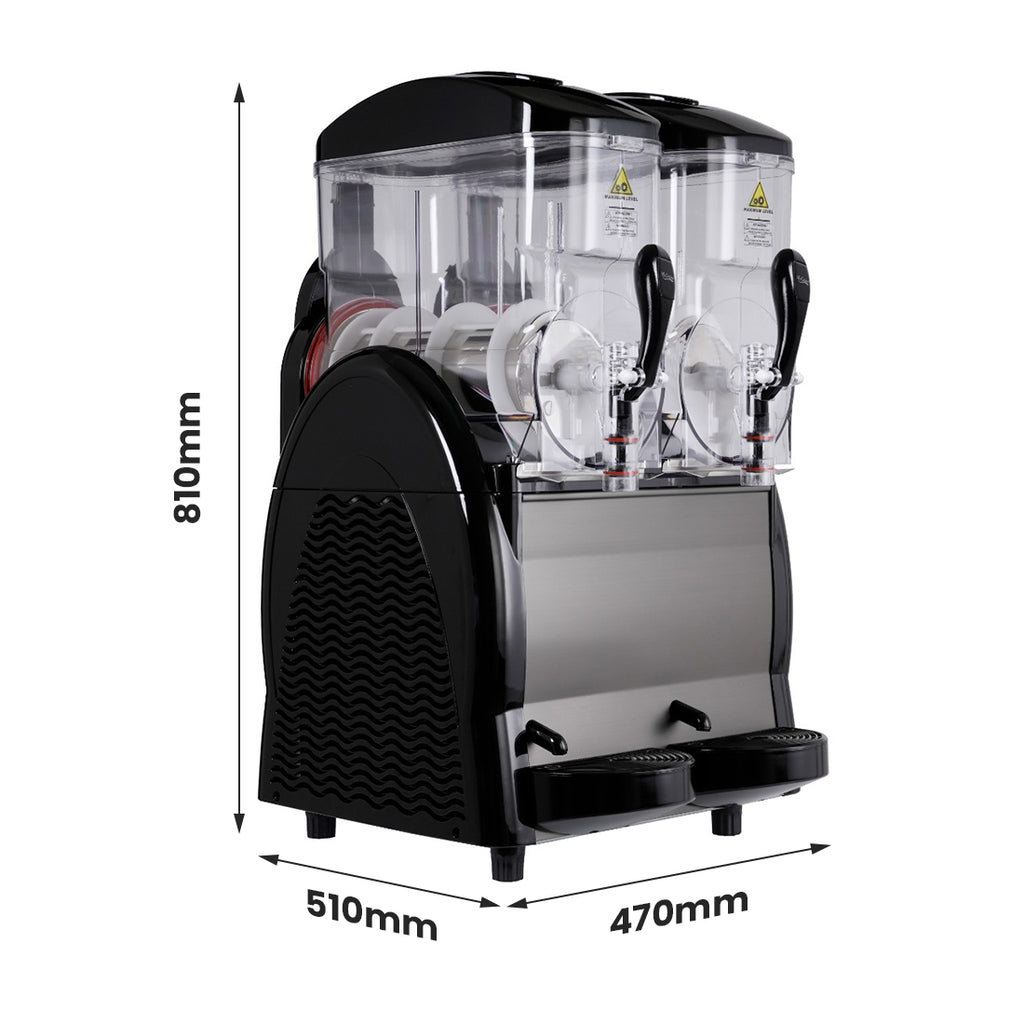 Benchstar Double 12 Litre Granita & Slushy Machine - FABIGANI-2S