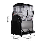 Benchstar Double 12 Litre Granita & Slushy Machine - FABIGANI-2S