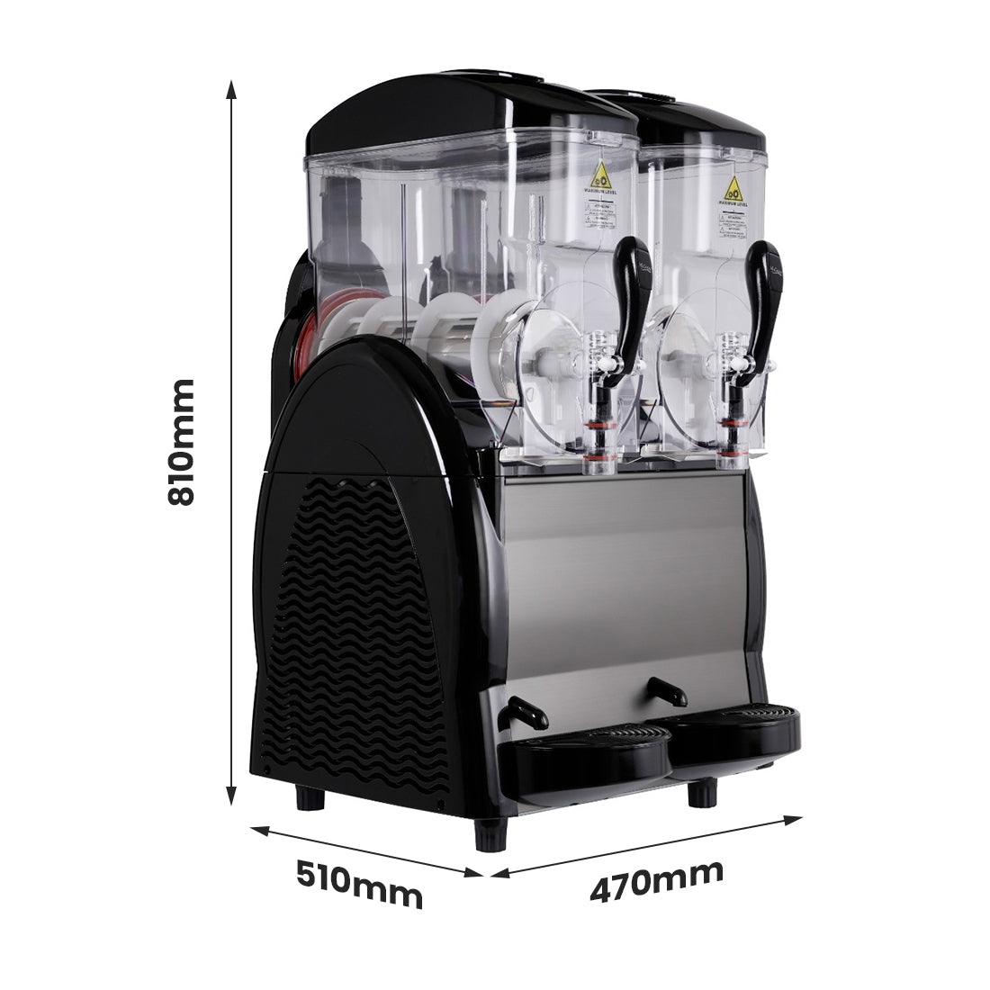 Benchstar Double 12 Litre Granita & Slushy Machine - FABIGANI-2S