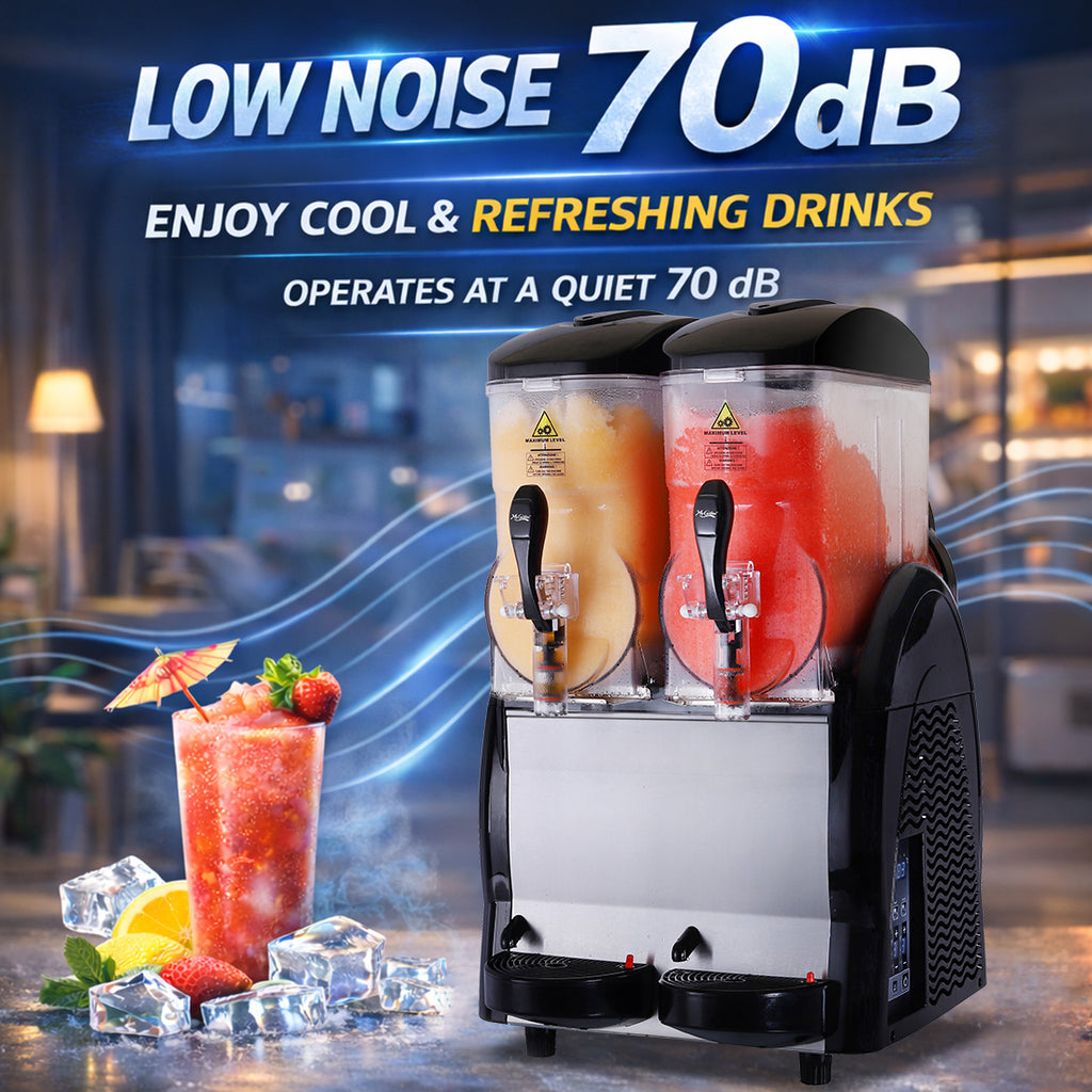 Benchstar Double 12 Litre Granita & Slushy Machine - FABIGANI-2S