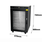 Benchstar Food Dehydrator with 16 trays  FD-16HB