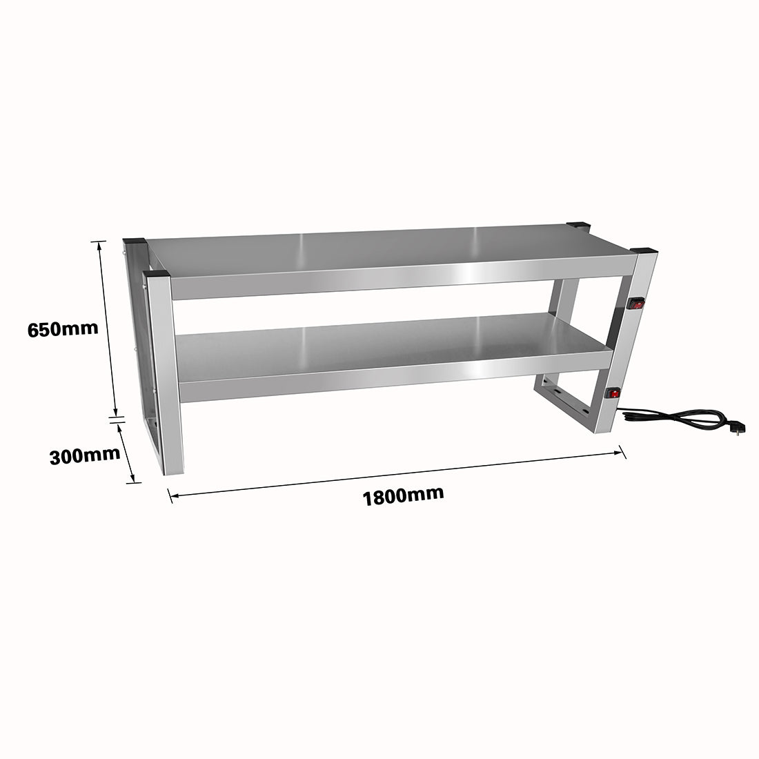 Benchstar Commercial Food Warmer with 10 Lamps âÂ FW10L-182