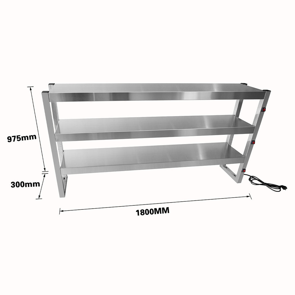 Benchstar Commercial Food Warmer with 15 Lamps  FW15L-183