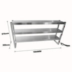 Benchstar Commercial Food Warmer with 15 Lamps  FW15L-183