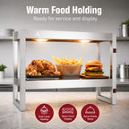 Benchstar Commercial Food Warmer with 4 Lamps âÂ FW4L-092