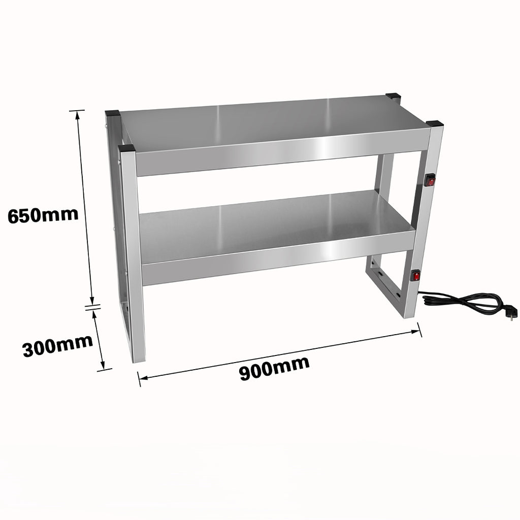 Benchstar Commercial Food Warmer with 4 Lamps âÂ FW4L-092