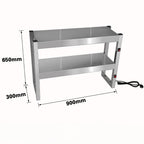 Benchstar Commercial Food Warmer with 4 Lamps âÂ FW4L-092