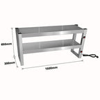 Benchstar Commercial Food Warmer with 8 Lamps âÂ FW8L-152